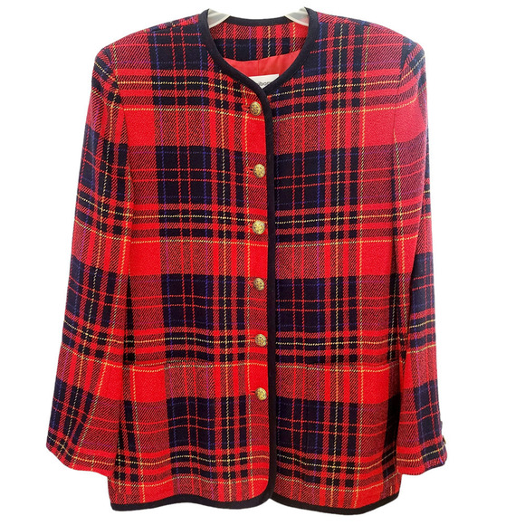 Wool Blend Blazer by Liz Claiborne Collection size 10 - Picture 1 of 6